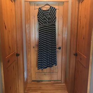 Torrid Cap Shoulder Striped Dress